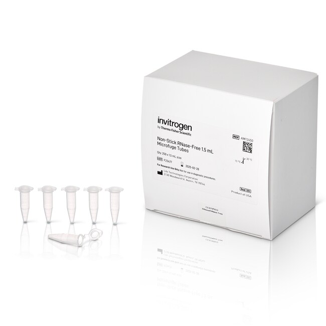 RNasefree Microfuge Tubes